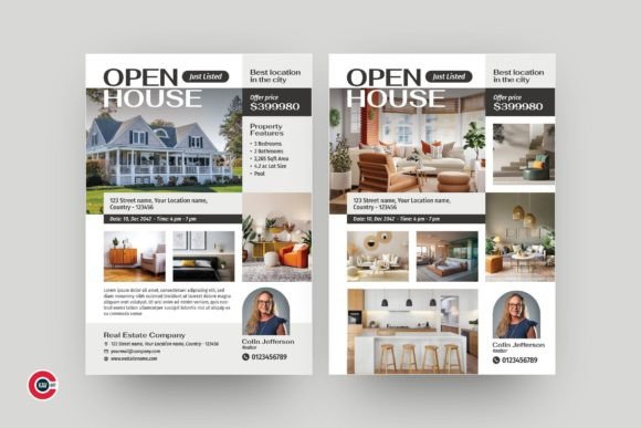 Download Real Estate Open House Flyer - Premium Resources