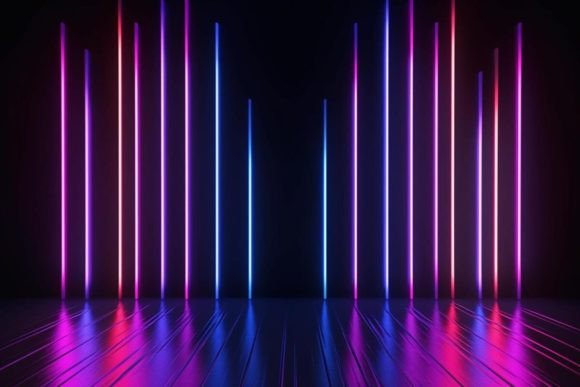 Download Neon Effects Abstract Background Design - Neon effects Collection